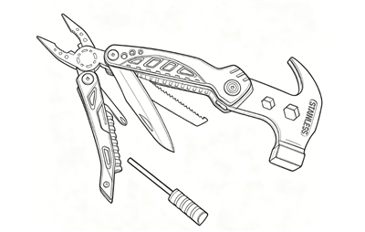 Multi-Tool: A Lightweight Outdoor Sidekick